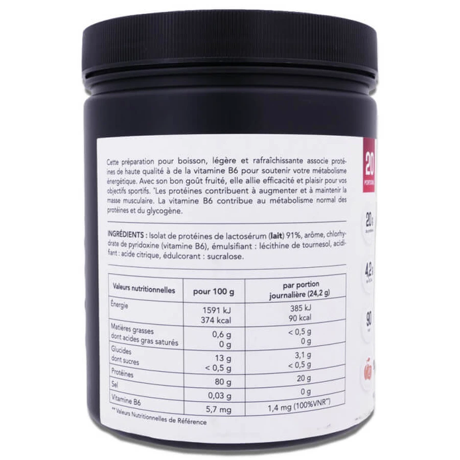 NAT & FORM CLEAR WHEY ISOLATE 20 SERVINGS, PEACH FLAVOR