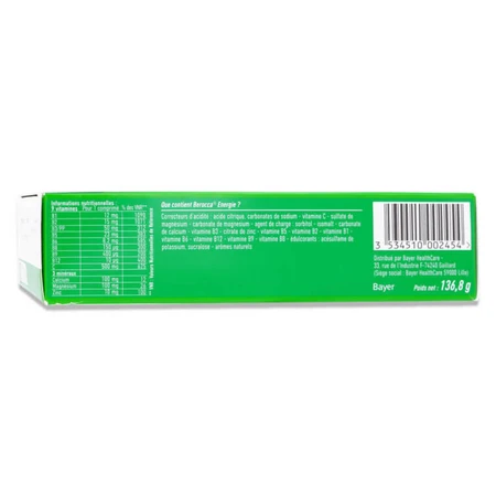 BEROCCA ENERGY PINEAPPLE-LEMON 30 EFFERVESCENT TABLETS