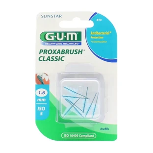 GUM PROXABRUSH CLASSIC 8 Nachfüllbürsten 1,6 mm Nr. 614
