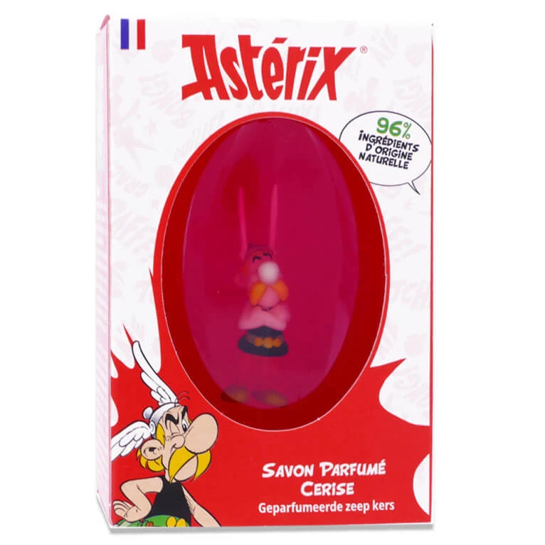 LE COMPTOIR DU BAIN ASTERIX CHERRY-SCENTED SOAP 75G
