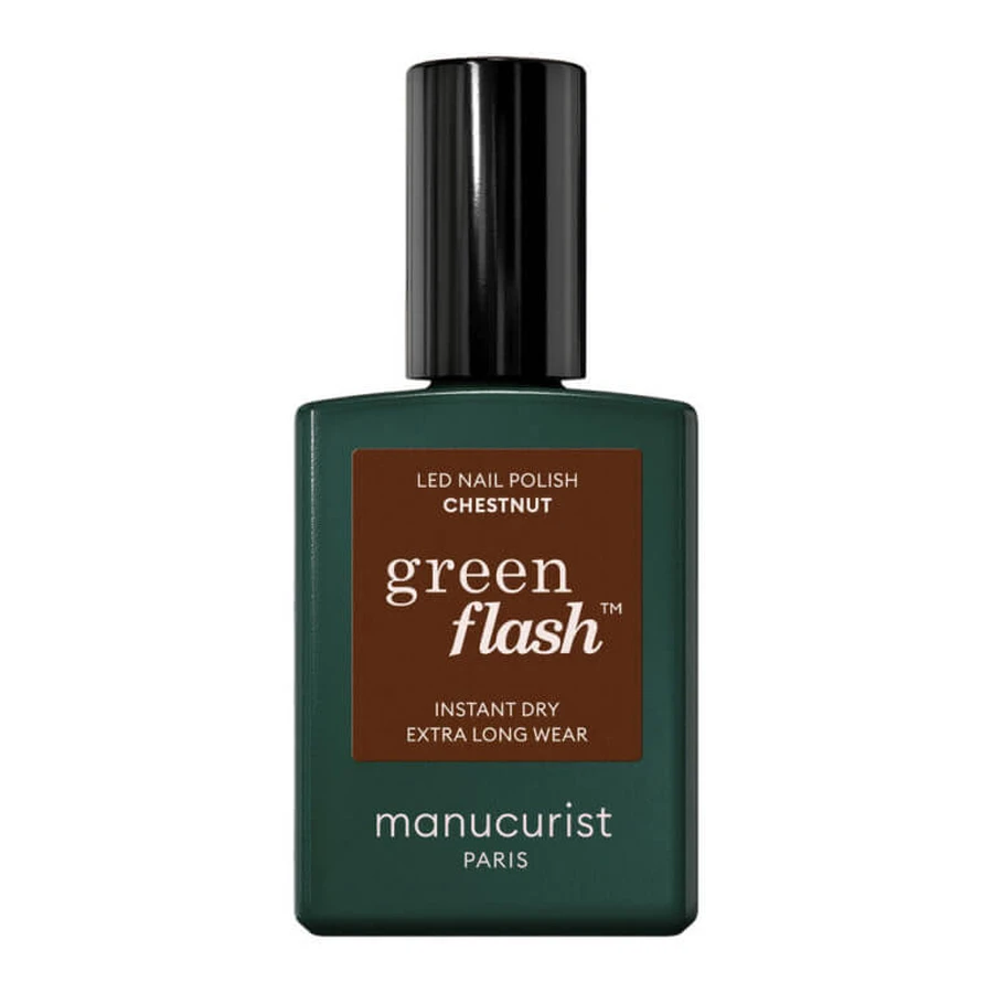 Esmalte de uñas MANUCURIST GREEN FLASH CHESTNUT, 15 ml
