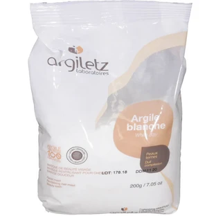 ARGILETZ WHITE CLAY FOR DULL SKIN, POWDER, 200 G