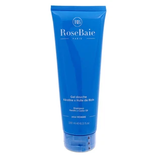 ROSE BAIE HOMME GEL DOUCHE KERATINE ET HUILE DE RICIN 250ML