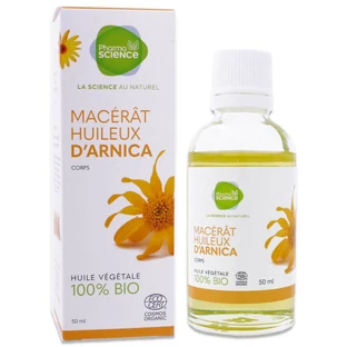 PHARMASCIENCE ORGANIC ARNICA OIL MACERATE 50ML