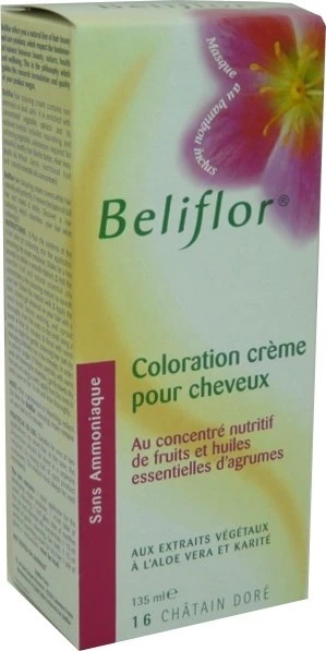 BELIFLOR HAIR COLOR CREAM 16 GOLDEN BROWN 120 ML