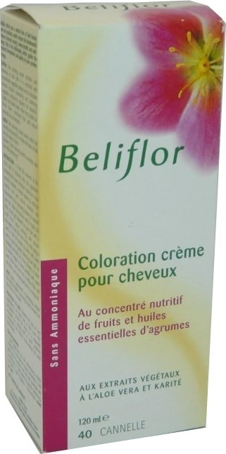 BELIFLOR HAIR COLOR CREAM 40 CINNAMON 120 ML