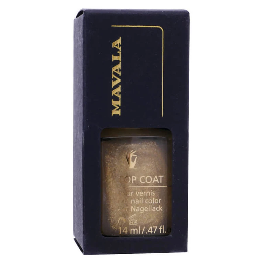 MAVALA TOP COAT GOLD 14ML