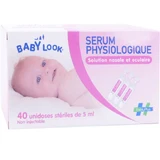BABYLOOK SALINE SOLUTION, 40 STERILE 5-ML SINGLE-DOSE PACKAGES