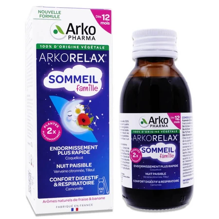 ARKOPHARMA ARKORELAX SOMMEIL FAMILLE 100ML