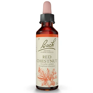 REMEDIO FLORAL DE BACH «CASTANJO ROJO» N.º 25, 20 ml