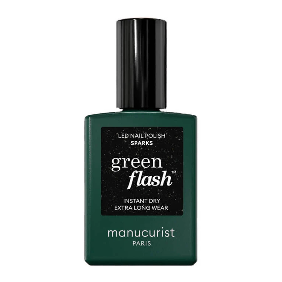 MANUCURIST GREEN FLASH SPARKS NAGELLAK 15 ML