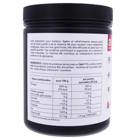 NAT & FORM CLEAR WHEY ISOLATE 20 PORTIONS SAVEUR FRUITS ROUGES