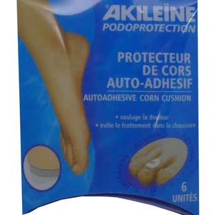 PROTECTOR AUTOADHESIVO PARA CALLOS AKILEINE PODOPROTECTION, 6 UNIDADES