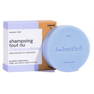 UNBOTTLED SHAMPOING TOUT NU CHEVEUX COLORES VEGAN SANS SAVON 75G