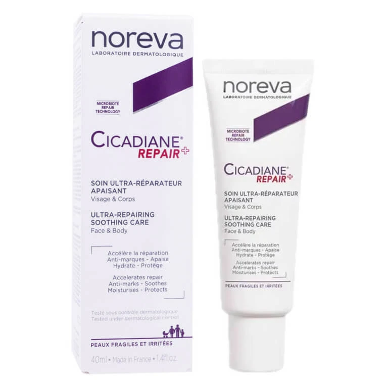 NOREVA CICADIANE REPAIR+ ULTRA-REPAIRING SOOTHING TREATMENT 40ML