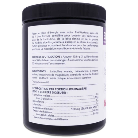 NAT & FORM PRE-WORKOUT BOOSTER, 30 SERVINGS, RED BERRIES FLAVOR
