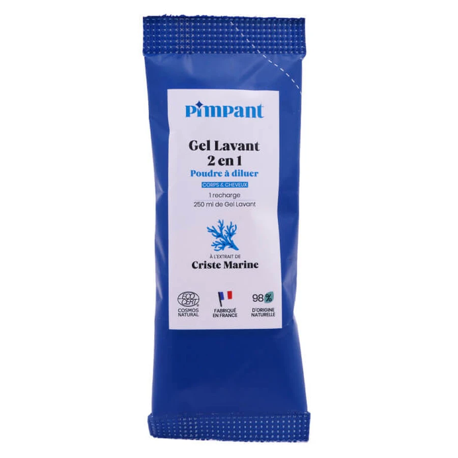 PIMPANT 2-IN-1 CLEANSING GEL WITH SEA FENNEL, POWDER FOR DILUTION, 25G
