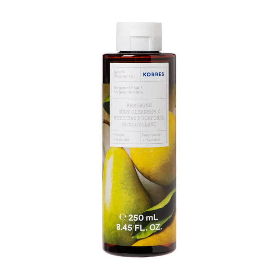 KORRES REGENERIERENDES DUSCHGEL MIT BERGAMOTTE UND BIRNE, 250 ML