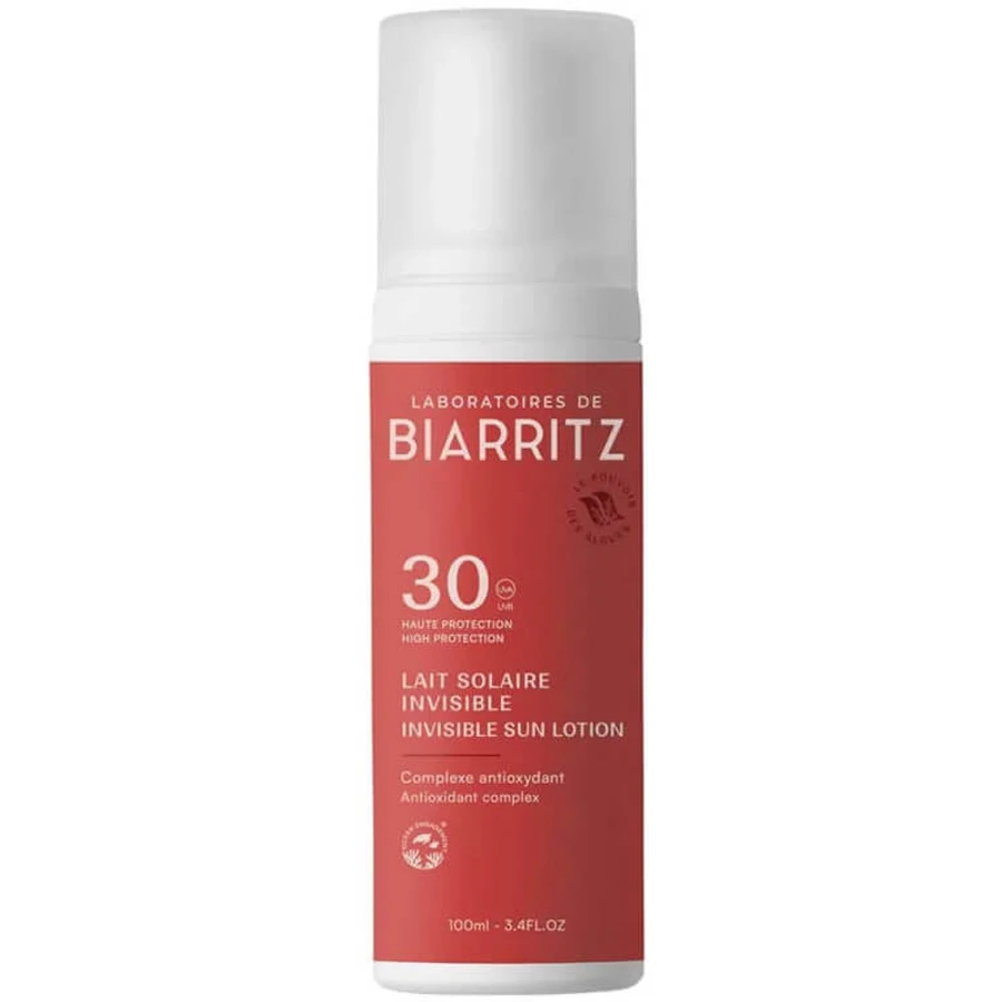 LABORATOIRES DE BIARRITZ LAIT SOLAIRE INVISIBLE SPF30 100ML