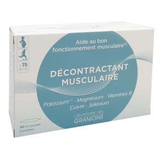 GRANIONS MUSCLE RELAXANT, 30 AMPOULES