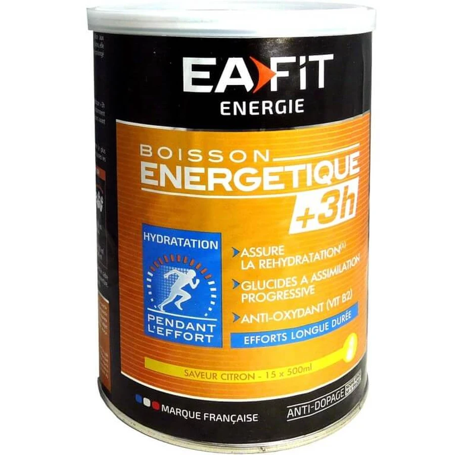 EAFIT BOISSON ENERGETIQUE +3H SAVEUR CITRON 500G