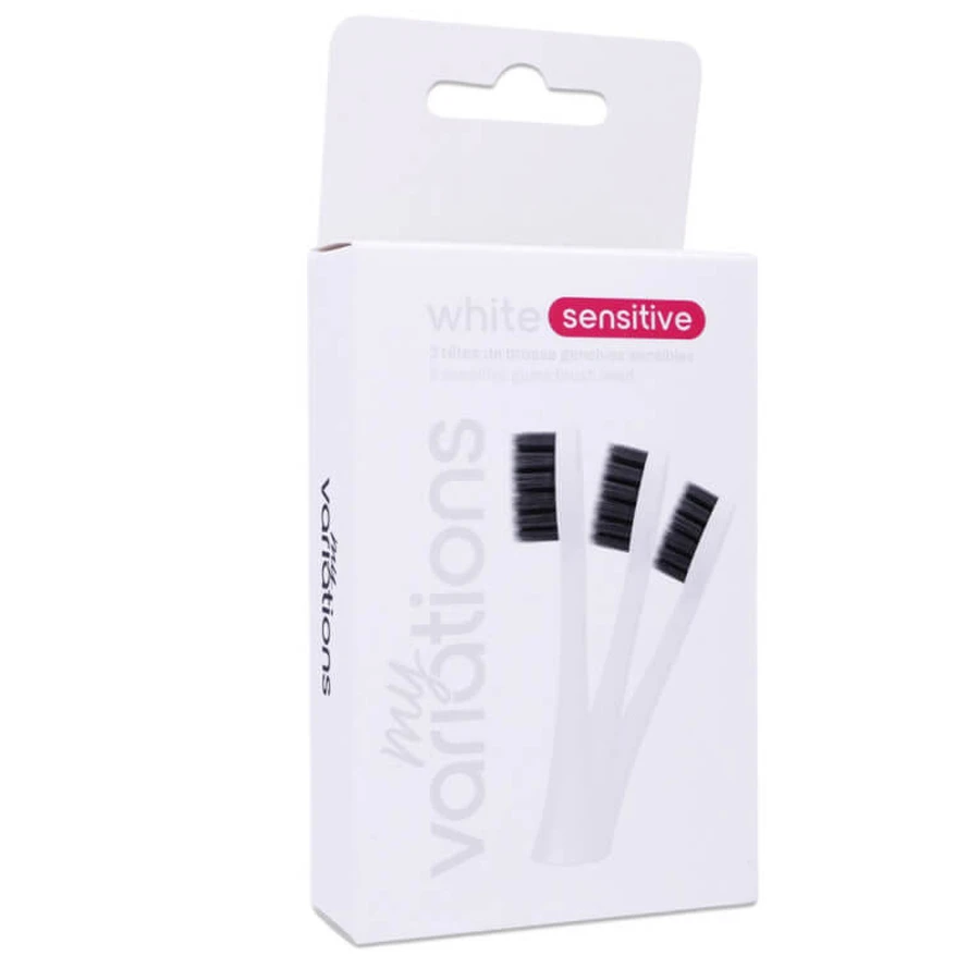 MY VARIATIONS WHITE SENSITIVE 3 TÊTES DE BROSSES
