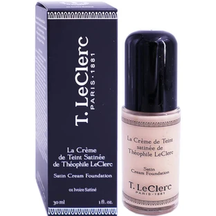 T.LECLERC SATIN IVORY FOUNDATION Nr. 01 30 ml