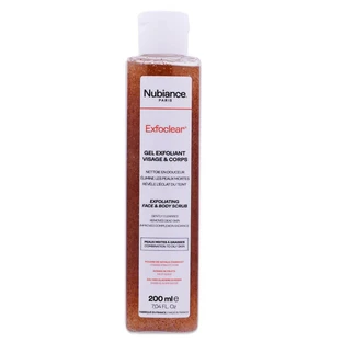 NUBIANCE EXFOCLEAN FACE & BODY EXFOLIATING GEL 200ML