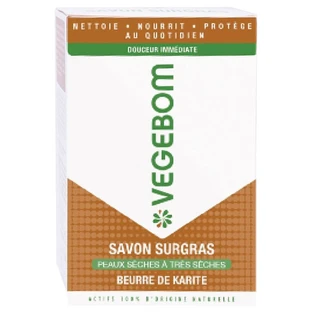 VEGEBOM ZEEP MET VEEL SHEABOTER 100 G