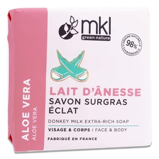 MKL Donkey Milk Moisturizing Soap with Aloe Vera for Radiant Skin, 100g