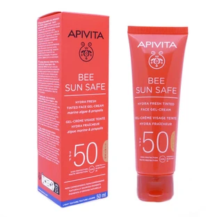 APIVITA BEE SUN SAFE TINTED GEL CREAM SPF 50 50 ML