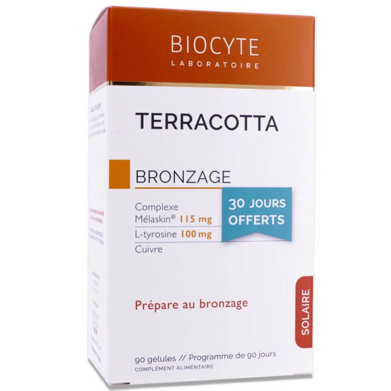 BIOCYTE TERRACOTTA TANNING 90 CAPSULES