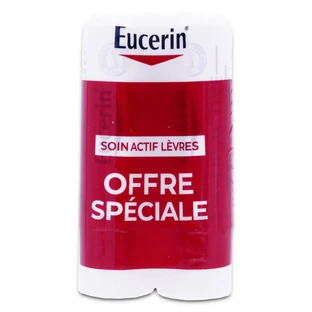 EUCERIN ACTIVE LIP CARE, VERPAKKING VAN 2 X 4,8 G