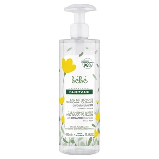 KLORANE BABY AGUA LIMPIADORA SIN ACLARADO 400 ML