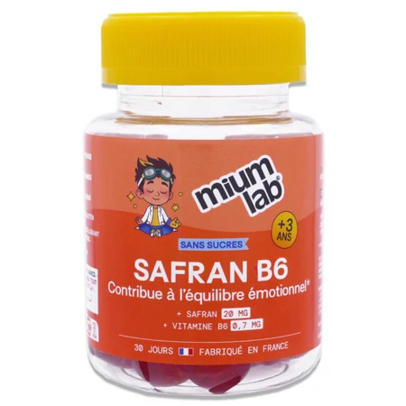 MIUM LAB +3 YEARS SAFRAN B6 30 GUMMIES