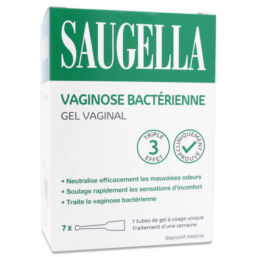 SAUGELLA VAGINOSE BACTÉRIENNE GEL VAGINAL 7 TUBES