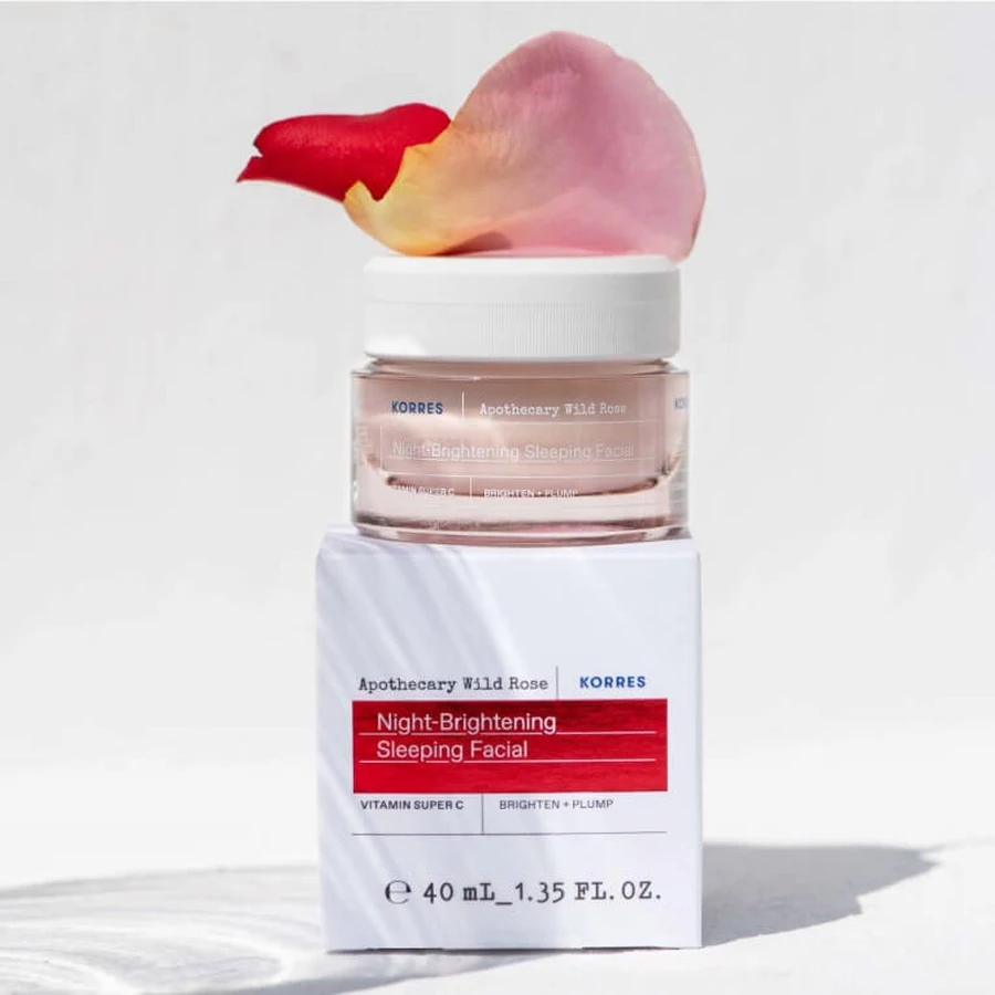 KORRES WILD ROSE VERFRISSENDE NACHTCRÈME 40 ML