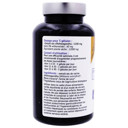 NUTRIVIE BIO-ASHWAGANDHA 60 KAPSELN