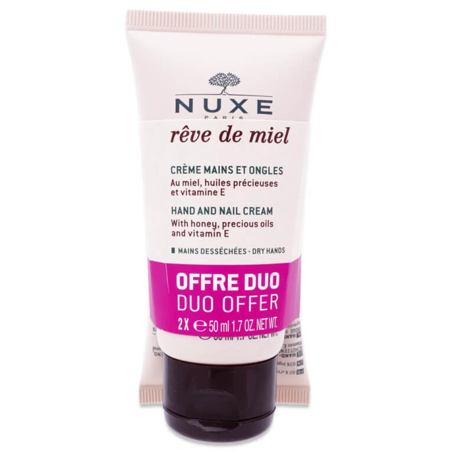 NUXE REVE DE MIEL HAND AND NAIL CREAM, 2-PACK (50 ML EACH)