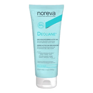 NOREVA DEOLIANE 24-HOUR DERMO-ACTIVE DEODORANT & SHOWER GEL 200ML