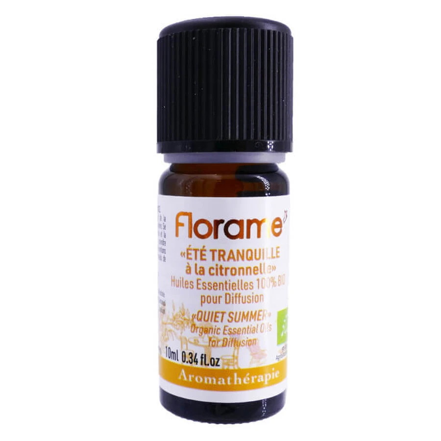FLORAME BIO-ÄTHERISCHE ÖLE „PEACEFUL SUMMER“ MIT ZITRONENGRAS 10 ML