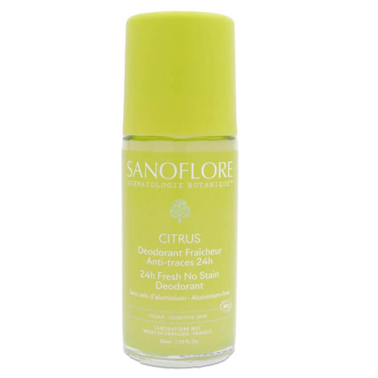 SANOFLORE ORGANIC CITRUS FRESHNESS DEODORANT 50ML
