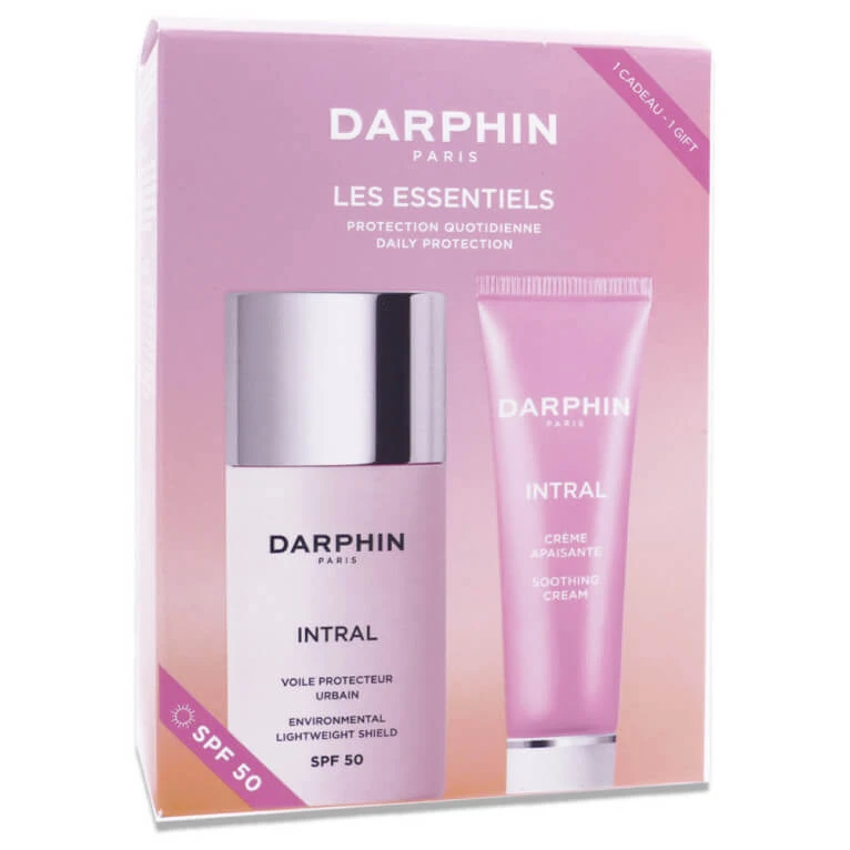 DARPHIN INTRAL ESSENTIALS SET: FLUID SPF 50 + SOOTHING CREAM
