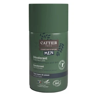 CATTIER MEN 24-HOUR FRESHNESS ORGANIC ROLL-ON DEODORANT 50 ML