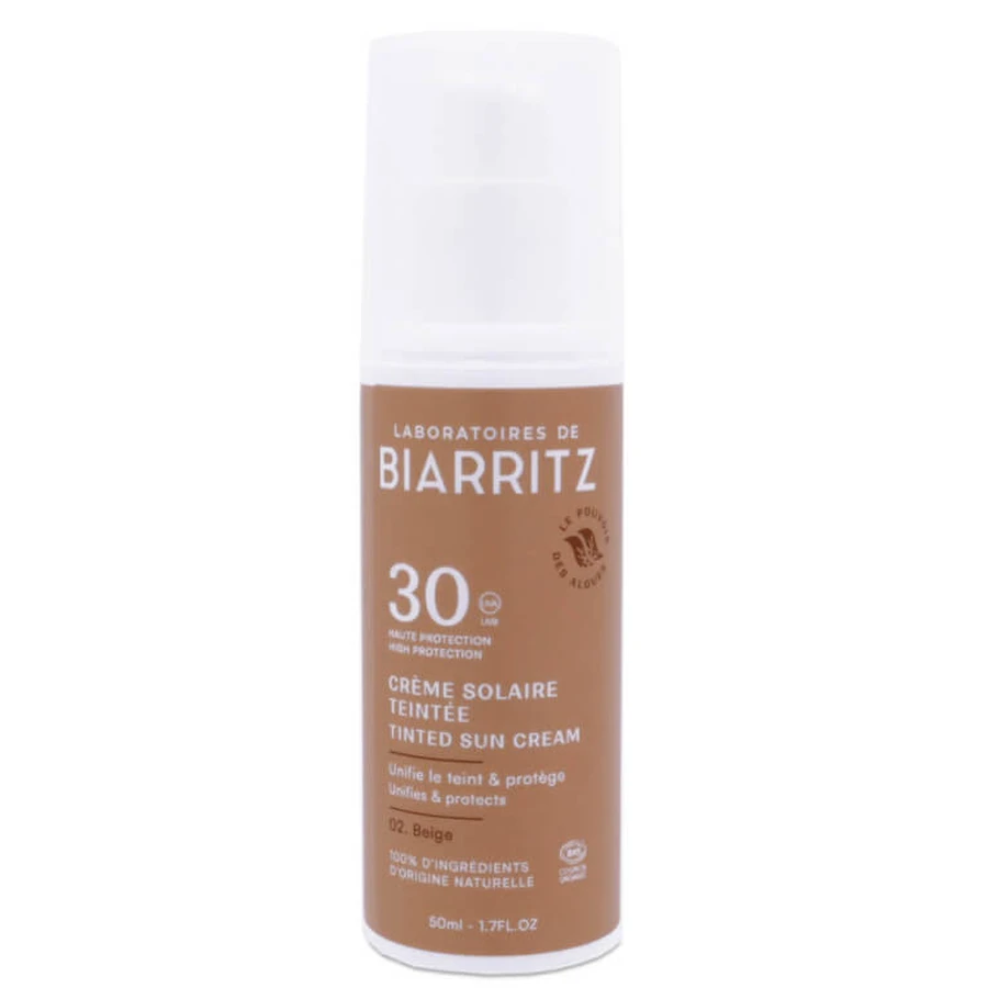 BIARRITZ GETÖNTE SONNENCREME LSF 30 02 BEIGE 50 ML