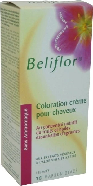 BELIFLOR HAIR COLOR CREAM 38 ICE BROWN 120 ML