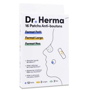 DR HERMA 16 ACNE-PLEISTERS IN VERSCHILLENDE MATEN