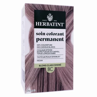 HERBATINT HAARFARBE „LIGHT ASH BLONDE“ 8C 170 ml