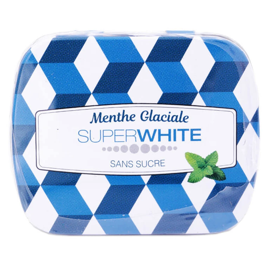 SUPERWHITE ICE MINT Lutschtabletten, 50 Stück
