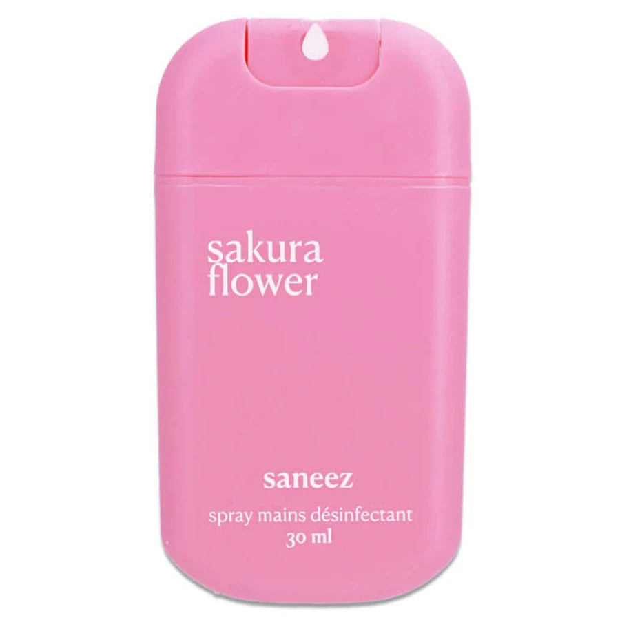 SANEEZ SAKURA FLOWER SPRAY MAINS DÉSINFECTANT 30ML